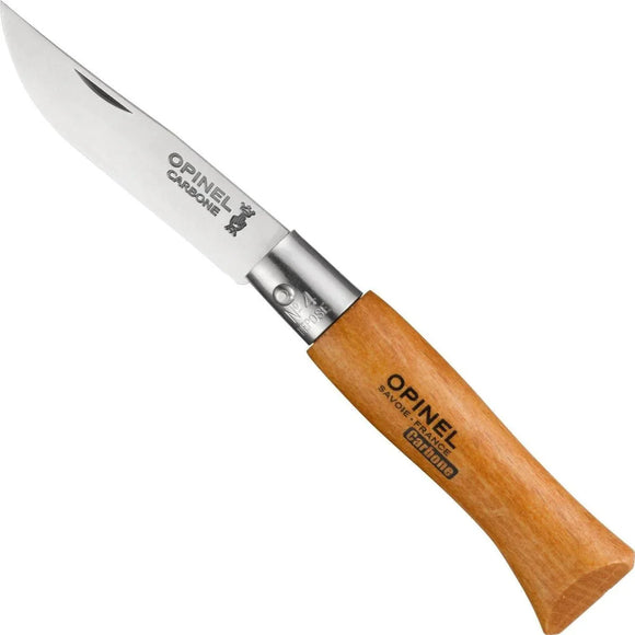 Opinel No. 4 Carbon Steel Folding Knife SKU 111040