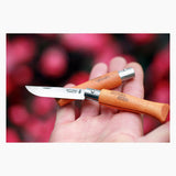 Opinel No. 5 Carbon Steel Folding Knife Beechwood SKU 111050