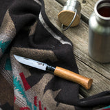 Opinel No.8 Black Oak Folding Knife W/Gift Box SKU 002172