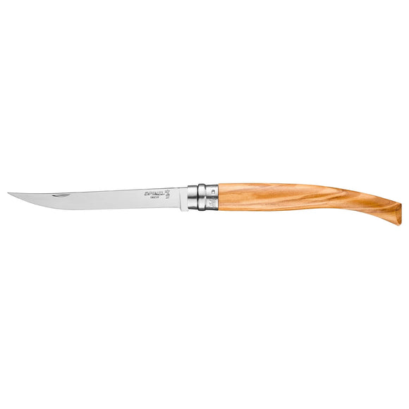 Opinel No.12 Eiffile Beechwood Filet Knife SKU 002560