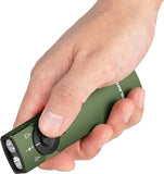 Olight Arkfeld Pro Class Water-Resistant Rechargeable Flashlight OD Green Aluminum Body SKU OLTARKPROC3RODG