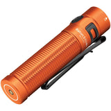 Olight Baton 3 Pro Water-Resistant Rechargeable Flashlight Orange Aluminum Body SKU OLTBATON3MXOGCW