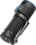 Olight Baton Turbo Water-Resistant Rechargeable Flashlight Black Aluminum Body SKU OLTBTNTURBOBKCW