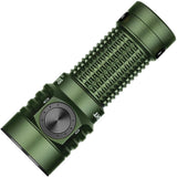 Olight Baton Turbo Water-Resistant Rechargeable Flashlight OD Green Aluminum Body SKU OLTBTNTURBOODG