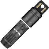 Olight iMini 2 Magnetic Water-Resistance Rechargeable Flashlight Black Aluminum Body SKU OLTIMINI2BK