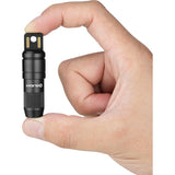 Olight iMini 2 Magnetic Water-Resistance Rechargeable Flashlight Black Aluminum Body SKU OLTIMINI2BK
