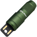 Olight iMini 2 Magnetic Water-Resistant Rechargeable Flashlight OD Green Aluminum Body SKU OLTIMINI2ODG