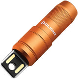 Olight iMini 2 Magnetic Water-Resistant Rechargeable Flashlight Orange Aluminum Body SKU OLTIMINI2OG