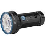 Olight Marauder Mini Water-Resistant Rechargeable Flashlight Black Aluminum Body SKU OLTMDRMINIBK
