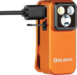 Olight Oclip Pro Water-Resistant Rechargeable Flashlight Orange Aluminum Body SKU OLTOCLIPPROOG