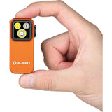 Olight Oclip Pro Water-Resistant Rechargeable Flashlight Orange Aluminum Body SKU OLTOCLIPPROOG