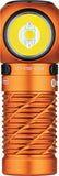 Olight Perun 3 Mini Water-Resistant Rechargeable Headlamp Orange Aluminum Body SKU OLTPERUN3MINIOG