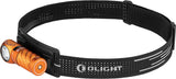 Olight Perun 3 Mini Water-Resistant Rechargeable Headlamp Orange Aluminum Body SKU OLTPERUN3MINIOG