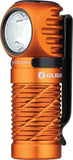 Olight Perun 3 Mini Water-Resistant Rechargeable Headlamp Orange Aluminum Body SKU OLTPERUN3MINIOG
