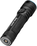 Olight Seeker 4 Pro Water-Resistant Rechargeable Flashlight w/Holster Black Aluminum Body SKU OLTSKR4PROMTBKN