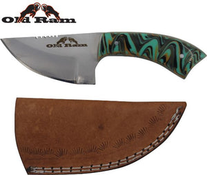 Old Ram Fix Blade Skinner comes with Sheath SKU OR-7014GP