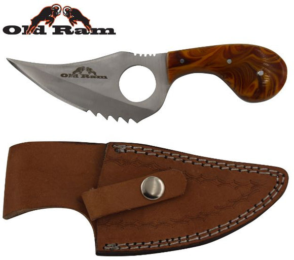 Old Ram Fix Blade Skinner comes with Sheath SKU OR-793BP