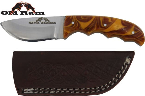 Old Ram Fix Blade Knife comes with Sheath SKU OR-8015BP