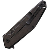 Ruike D191 Frame Lock Knife Black Stonewash 8Cr13MoV Stainless-Steel Blade/OD Green G10 Handle SKU RKED191G