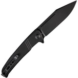SENCUT Brazoria Linerlock Knife Black D2 Tool Steel Blade/Black G10 Handle SKU SA12A
