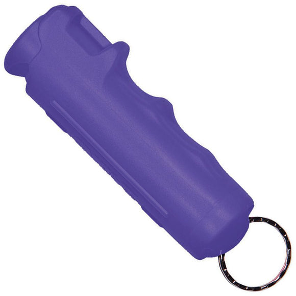 Sabre Pepper Spray Flip Top Keychain Purple SKU SA15344