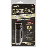 Sabre Defense Pepper Spray 3-n-1 Hard Case Quick Release Keyring SKU SA75515