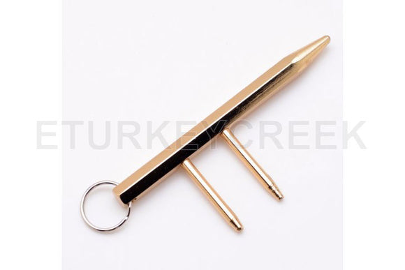 Ninja Keychain Kubaton Gold SKU SE-1058GD