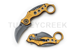 Karambit Tactical Action Spring Assist Knife SKU SE-952GN