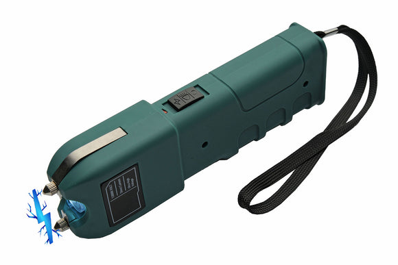 Green Spark Stun Gun/Flashlight 12,000K SKU SG-26009GN