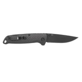 SOG Adventurer LB Blackout Lock Back Folding Knife SKU 13-11-01-43