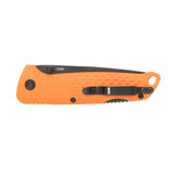 SOG Adventurer LB Lock Back Folding Knife Blaze Orange SKU 13-11-02-43