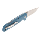 SOG Adventurer LB Lock Back Folding Knife Nordic Blue SKU 13-11-03-43