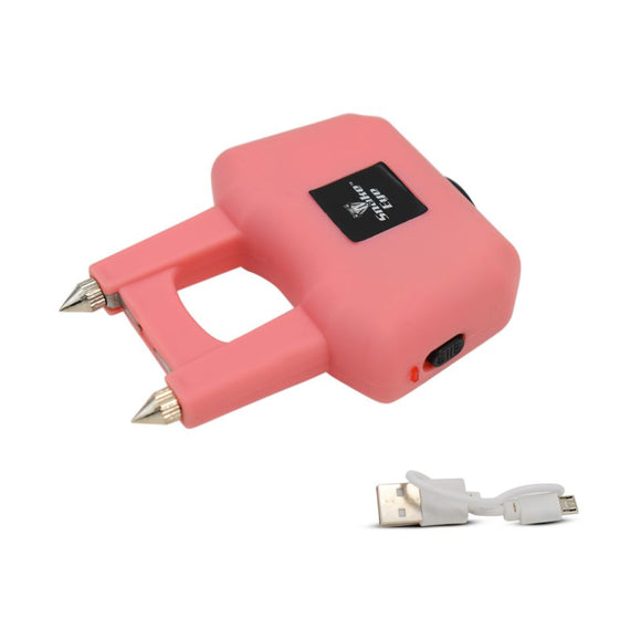 Snake Eye Heavy Duty Rechargeable Joggers Stun Gun Pink SKU ST-1705PK