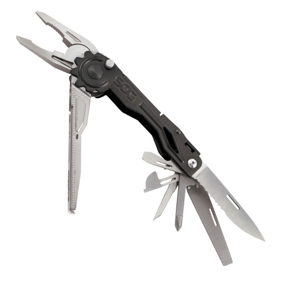 SOG SwitchPlier 2.0 Multitool 420 Stainless-Steel 12 Tools in all SKU SOG-SWP1001-CP