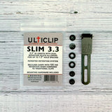 Ulticlip Slim 3.3 Dual Slot Mounting Area for Narrow Applications SKU 238-DSLIM33