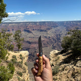 Opinel No. 8 National Parks Collection Folding Knife (Grand Canyon) Stainless-Steel Blade/Beechwood Handle SKU 003245