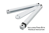 Squid Industries Squiddy Balisong Butterfly Trainer Safe and Legal High Impact Heat Resistant CPVC White SKU SI-SQDY