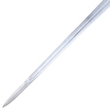 Medieval Warrior Handmade Full Tang Age of Chivalry Sword w/Scabbard High Carbon Steel Blade/Leather Handle with Silver Pommel & Guard 39" Overall SKU TC-60265