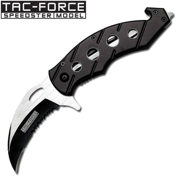 Tac Force Karambit Rescue Assist Open Knife SKU SE-516B