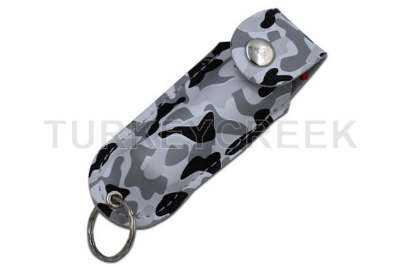 Snake Eye Pepper Spray 1/2 oz Key Chain Carrying Pouch Black