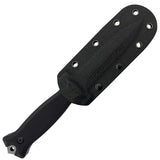 Takumitak Havoc Fixed Blade Knife w/Sheath Double Edge D2 SS Blade/Black G10 Handle SKU TKF202SL