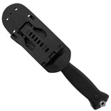 Takumitak Havoc Fixed Blade Knife w/Sheath Double Edge D2 SS Blade/Black G10 Handle SKU TKF202SL