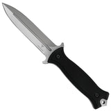 Takumitak Havoc Fixed Blade Knife w/Sheath Double Edge D2 SS Blade/Black G10 Handle SKU TKF202SL