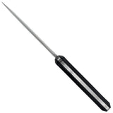 Takumitak Havoc Fixed Blade Knife w/Sheath Double Edge D2 SS Blade/Black G10 Handle SKU TKF202SL