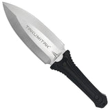 Takumitak Sentinel Fixed Blade Knife w/Sheath Double Edge Spear Point D2 Steel Blade/Black G10 Handle SKU TKF203SL