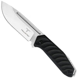 Takumitak Takumi Fixed Blade Knife w/Sheath D2 Polished Steel Blade/Black G10 Handle SKU TKF208SL