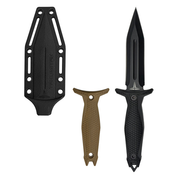 Takumitak Protector Fixed Blade Knife W/Sheath & 2 Handles SKU TKF303