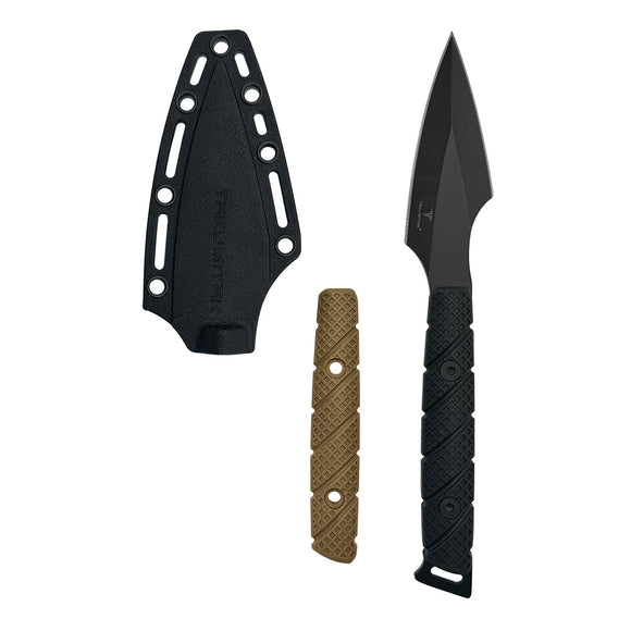 Takumitak Twisted Fixed Blade Knife w/Sheath & 2 Handles SKU TKF310