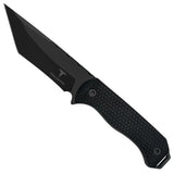 Takumitak Scalpel Fixed Blade Knife w/Sheath & 2 Handles Black 3cr13 Steel Blade/Black & Tan Nylon Handles SKU TKF312