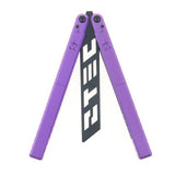 S-TEC 9.75″ Aluminum Butterfly Trainer -Anodized Purple- APEX SKU TS601PP